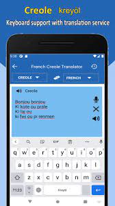 Traduction Creole Anglais APK
