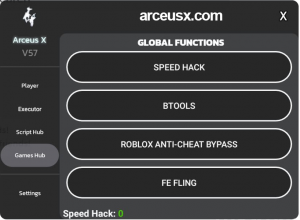 Arceus X Latest Roblox Version V58