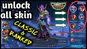 MLBB Unlock All Skin Mod Apk