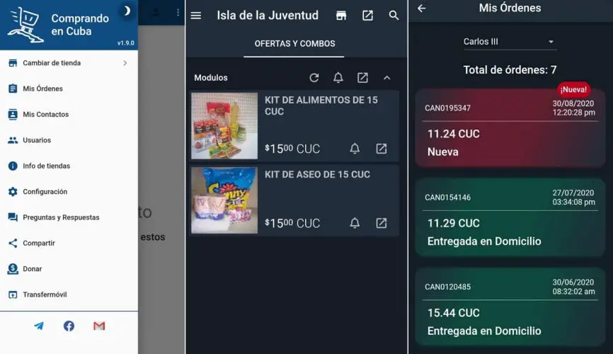 APK Comprando en Cuba